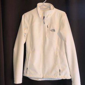 White North Face jacket